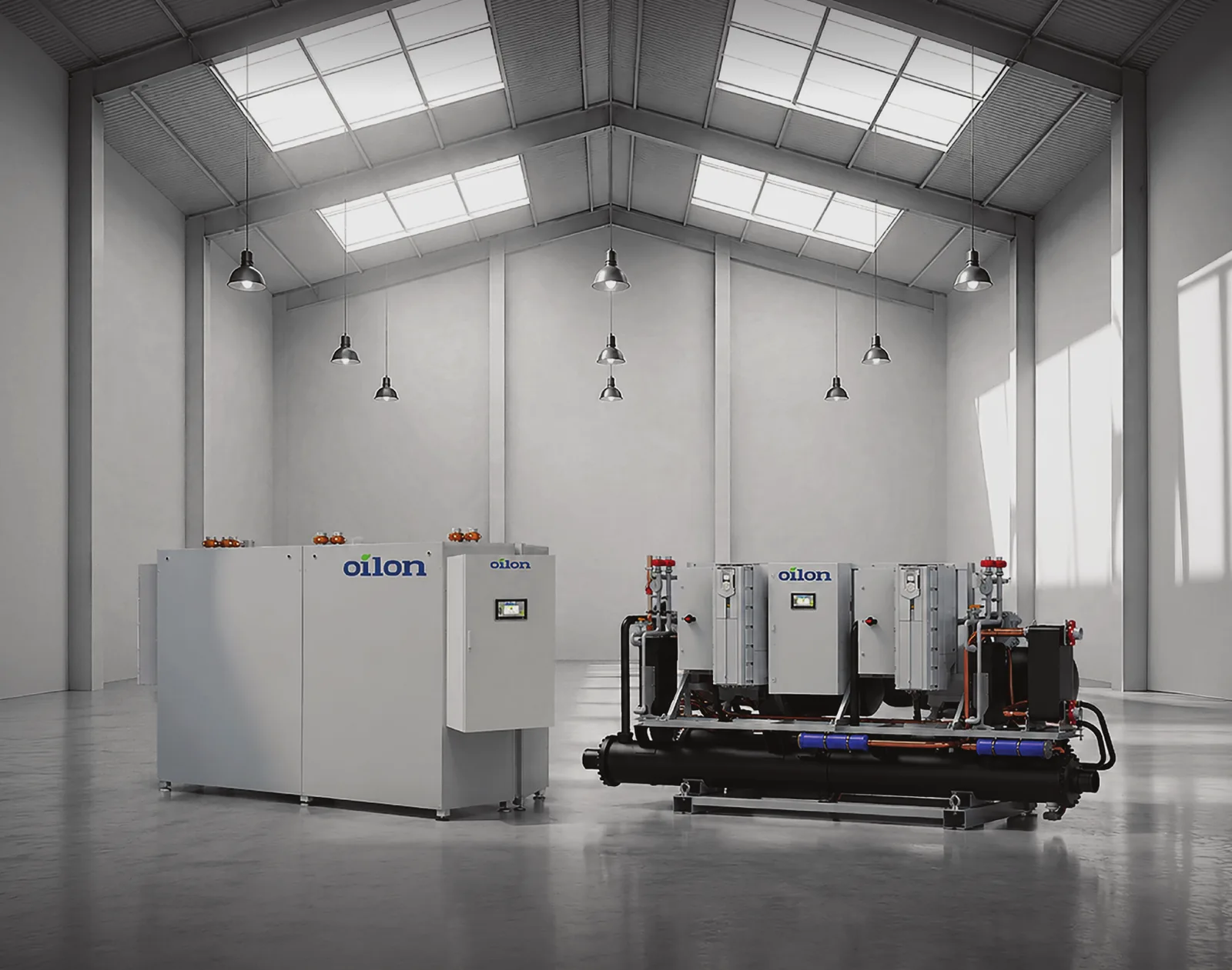 Oilon ChillHeat industrial heat pumps