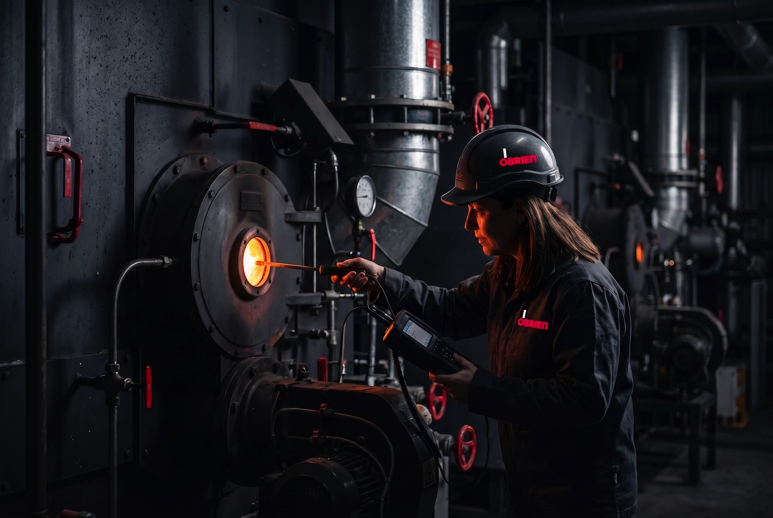 Furnace and combustion system inspection