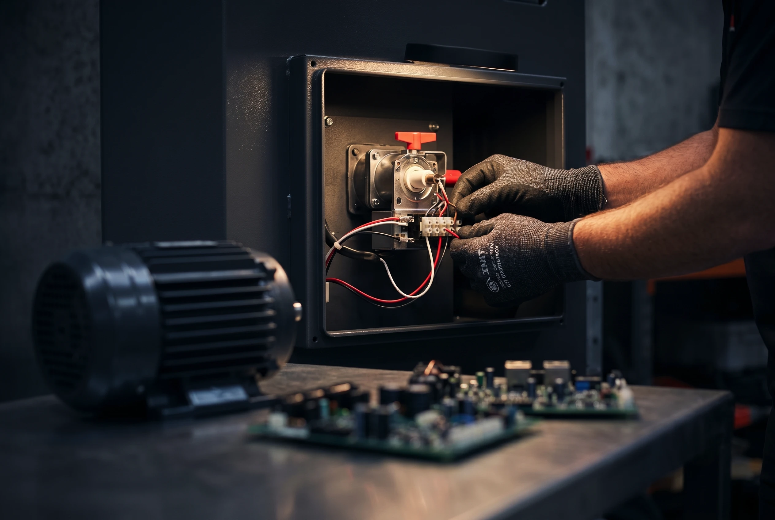 Replacement burner and combustion components